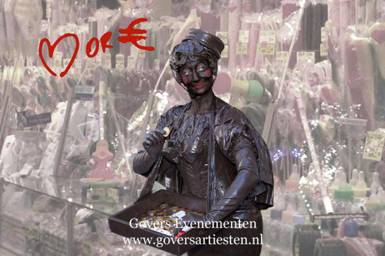 Choco Amuse, culinair entertainment, Govers Evenementen Choco Amuse, straattheater, culinair entertainment, catering act, snoep, chocolade act, zoet, bioscoop act, theateract, culinair straattheater, chocolaatjes uitdelen, zoetigheid, artiesten boeken, themafeest, artiesten voor winkelcentrum, openingsact, Govers Evenementen, Levende beelden