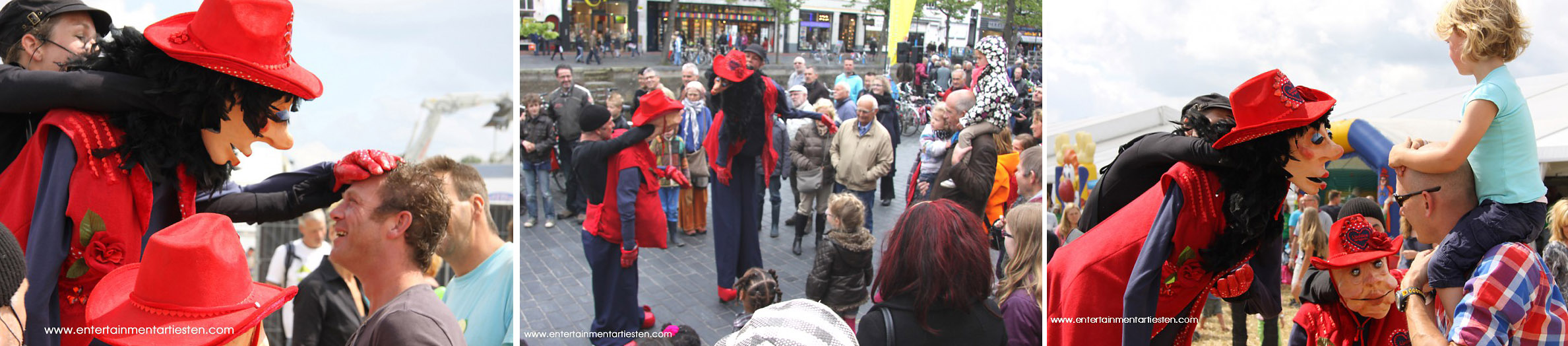 Alle you Need... Govers evenementen, straattheater, www.goversartiesten.nl Alle you Need... theater, artiesten, een poppenspel dat interactief is met publiek over liefdeskwesties voor festival, winkelcentrum, valentijndag, huwelijk - Entertainment, Govers evenementen, straattheater, www.goversartiesten.nl