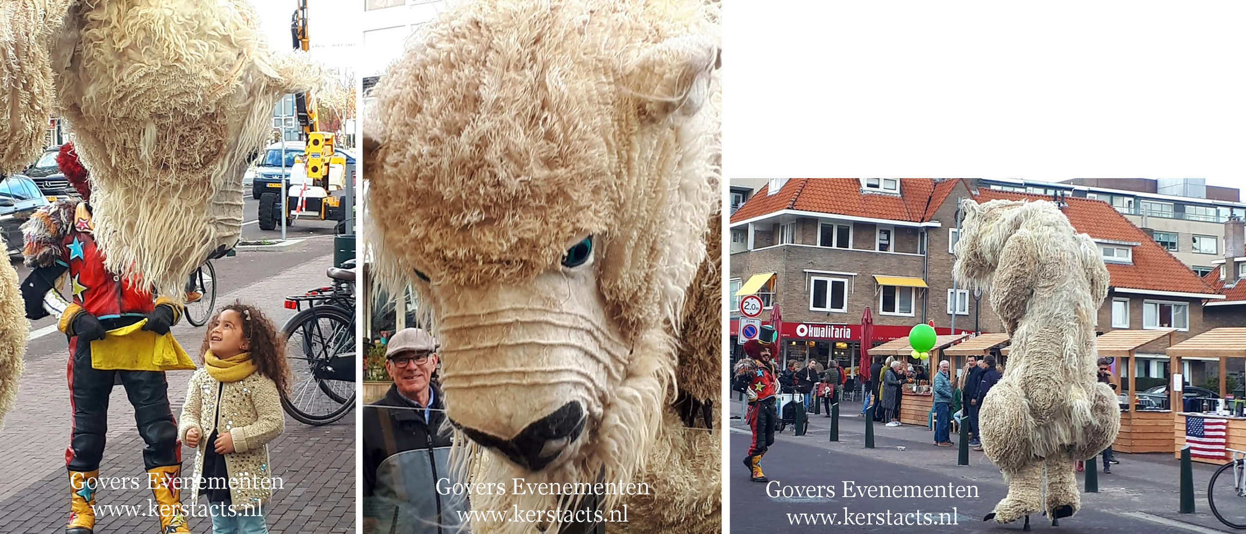 Straattheater, dierentuin, Govers Evenementen, www.goversartiesten.nl Straattheater, dierentuin, theater met dieren, artiesten boeken, theater voor kinderen, steltenact, dierenvriendelijk, ijsbeer, themafeest, thema act, Govers Evenementen, www.goversartiesten.nl