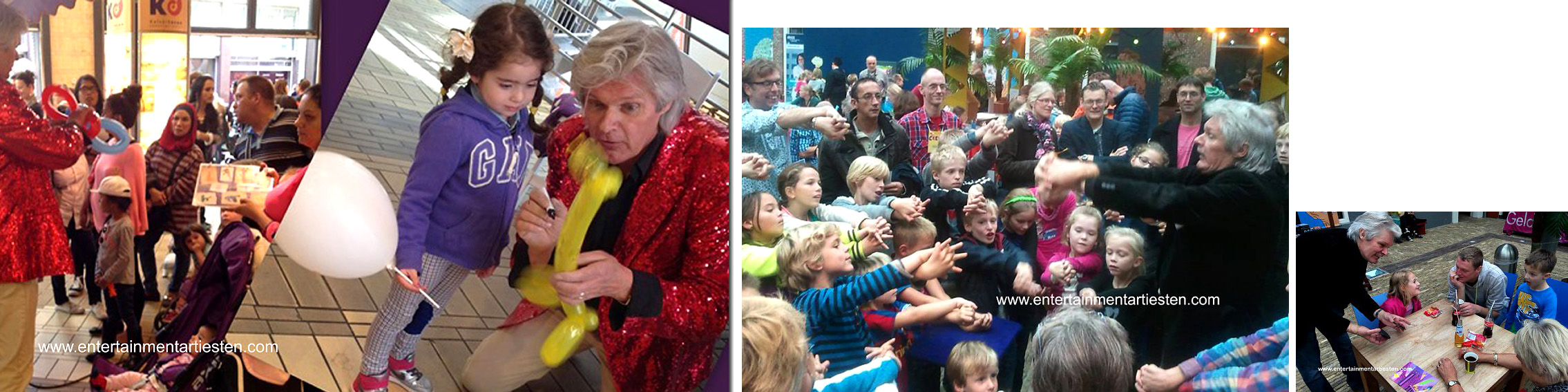 Kinderprogramma, Magisch Goochelen, Govers Evenementen, www.goversartiesten.nl Kinderprogramma, Magisch goochelen – goochelaar voor klein en groot. Met zijn mobiele gegoochel- en ballonnen aanmaak is deze acteur in staat om tijdens uw evenement alles en iedereen te vermaken met zijn goochelkunsten, Govers Evenementen, www.goversartiesten.nl