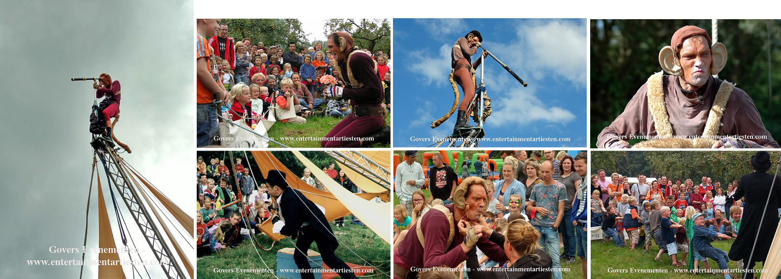 Acrobatiek Straattheater kindertheater, Govers Evenementen, www.goversartiesten.nl Acrobatiek Straattheater kindertheater, kinderfeestje organiseren, artiesten boeken, artiesten inhuren, festival entertainment, Govers Evenementen, www.goversartiesten.nl