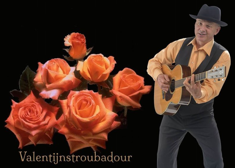 Valentijn troubadour, www.goversartiesten.nl Valentijn troubadour zingt franse liedjes over de liefde: Valentijndag - Moederdag entertainment muzikant muzikanten, www.goversartiesten.nl