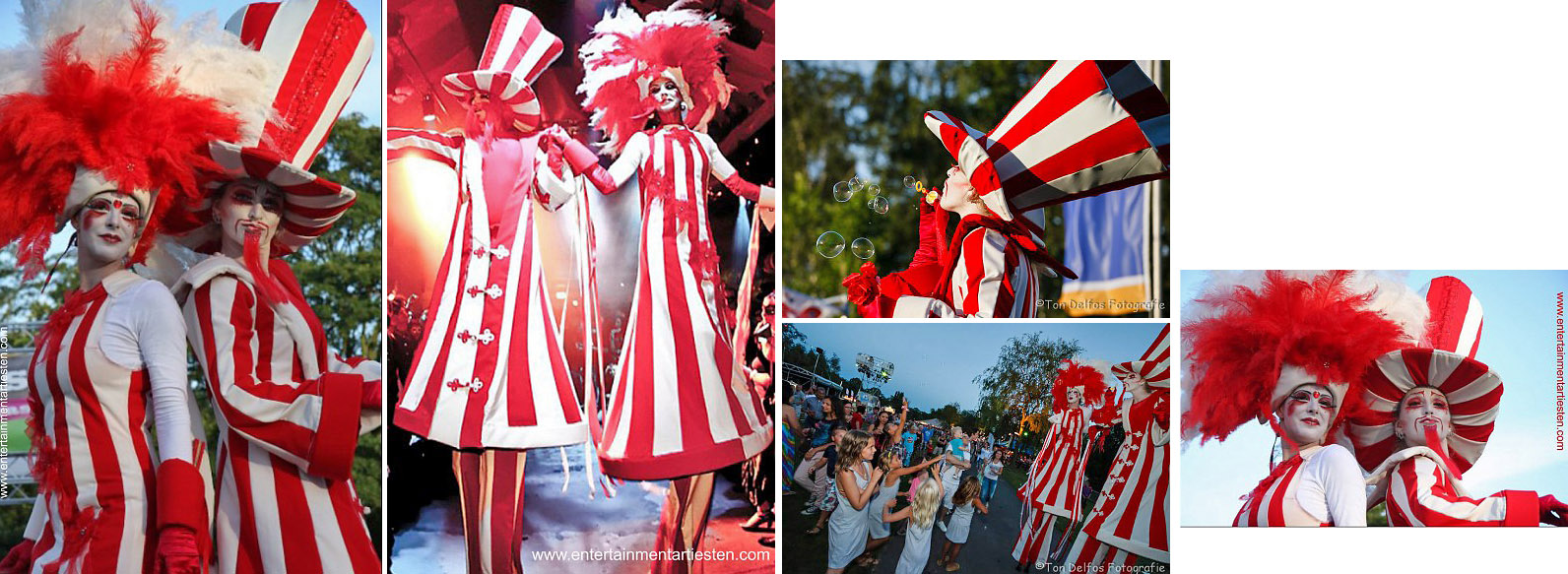  Steltentheater met rood als de kleur van de liefde, en wit als vrolijk stralende energie Steltenlopers, steltenacts, steltenloper, steltentheater, sinasappels, oranje, stelten act, artiesten boeken, artiestenbureau, straattheater acts, thema feest, catering act, culinaire acts, beurs & promotie acts, Govers Evenementen, www.goversartiesten.nl