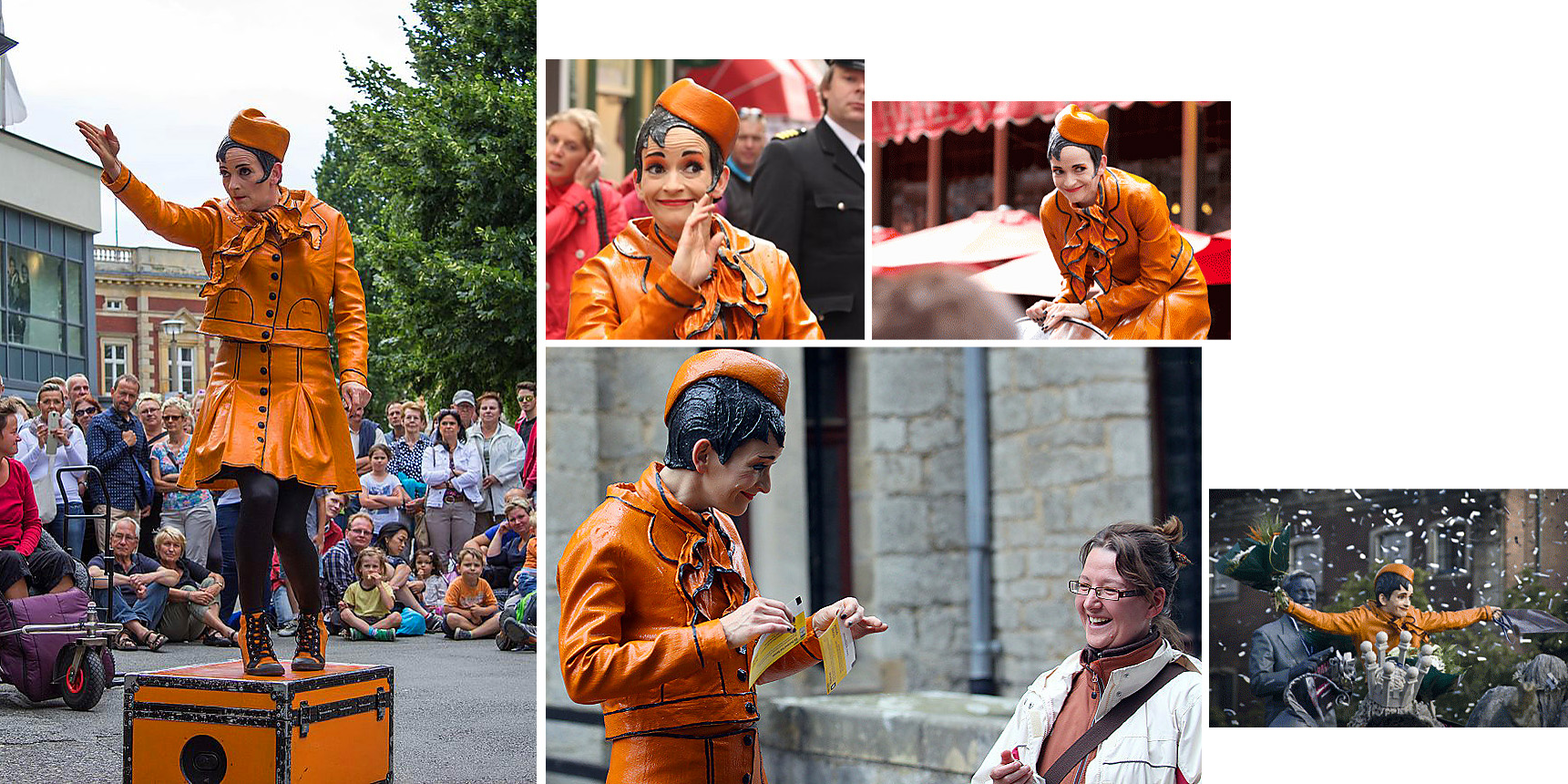 Druk. druk, druk... Deze stewardess is zeker niet te vergelijken met andere levende standbeelden (of cabinepersoneel). Winkelcentrum promotie activiteiten, straattheater, vliegen, luchtvaart, klm, artiesten boeken, Govers Evenementen, www.goversartiesten.nl