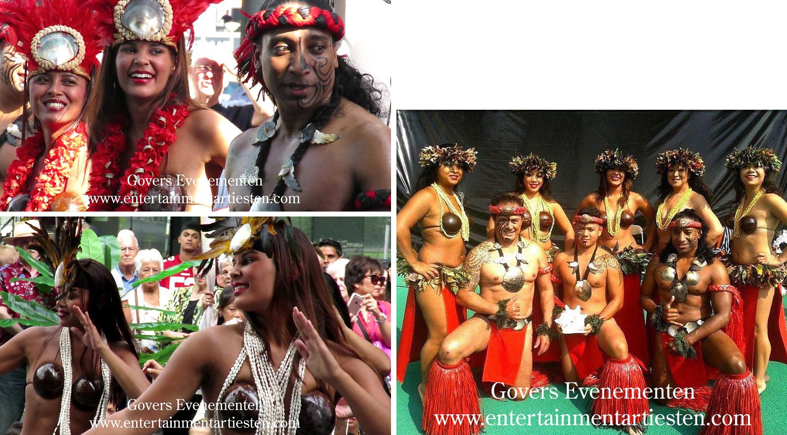 Hawaiians, Hawai dansgroep, Govers Evenementen, www.goversartiesten.nl Hawaiians, Hawai dansgroep, muziek, artiesten boeken, Polinesische muziek en dans, Govers Evenementen, www.goversartiesten.nl