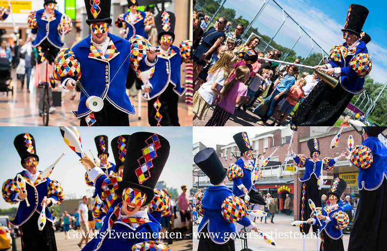 Bal Masque, steltentheater, acrobatiek, Govers artiestenbureau, www.goversartiesten.nl Bal Masque, steltentheater, acrobatiek, steltenlopers, thema circus, straattheater, entertainment boeken, artiesten boeken, steltenact, steltenacts, Govers Evenementen, Govers artiestenbureau, www.goversartiesten.nl