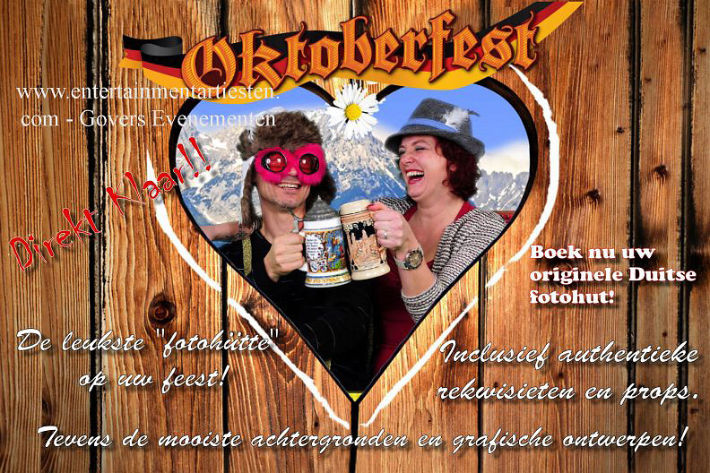 Oktoberfeesten, fotografie op uw feest, Govers Evenementen, www.goversartiesten.nl Oktoberfest, Oktoberfeesten, fotografie op uw feest, party, culinair evenement of bierfeest, artiesten boeken, artiestenbureau, thema feest, catering act, culinaire acts, beurs & promotie acts, horeca acts, Govers Evenementen, www.goversartiesten.nl