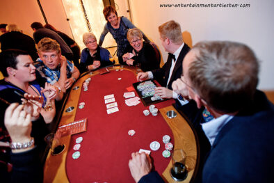 Casinotafel Roullette, Poker, black jack, casinoverhuur, Govers Evenementen, www.goversartiesten.nl
