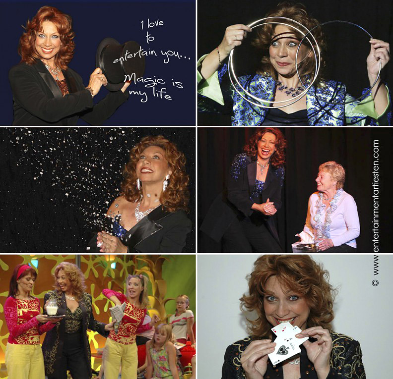 Goochelaar, Illusioniste, Presentatrice, Spreekstalmeester, Govers Evenementen, www.goversartiesten.nl Tafelgoochelaar Miss Magic staat borg voor kwaliteit waarbij verbazing, emotie en humor dicht bij elkaar liggen, • Goochelaar • Illusioniste • Presentatrice • Spreekstalmeester, Govers Evenementen, www.goversartiesten.nl