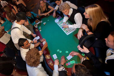Casinotafel Roullette, poker, black jack, casinoverhuur, Govers Evenementen, www.goversartiesten.nl