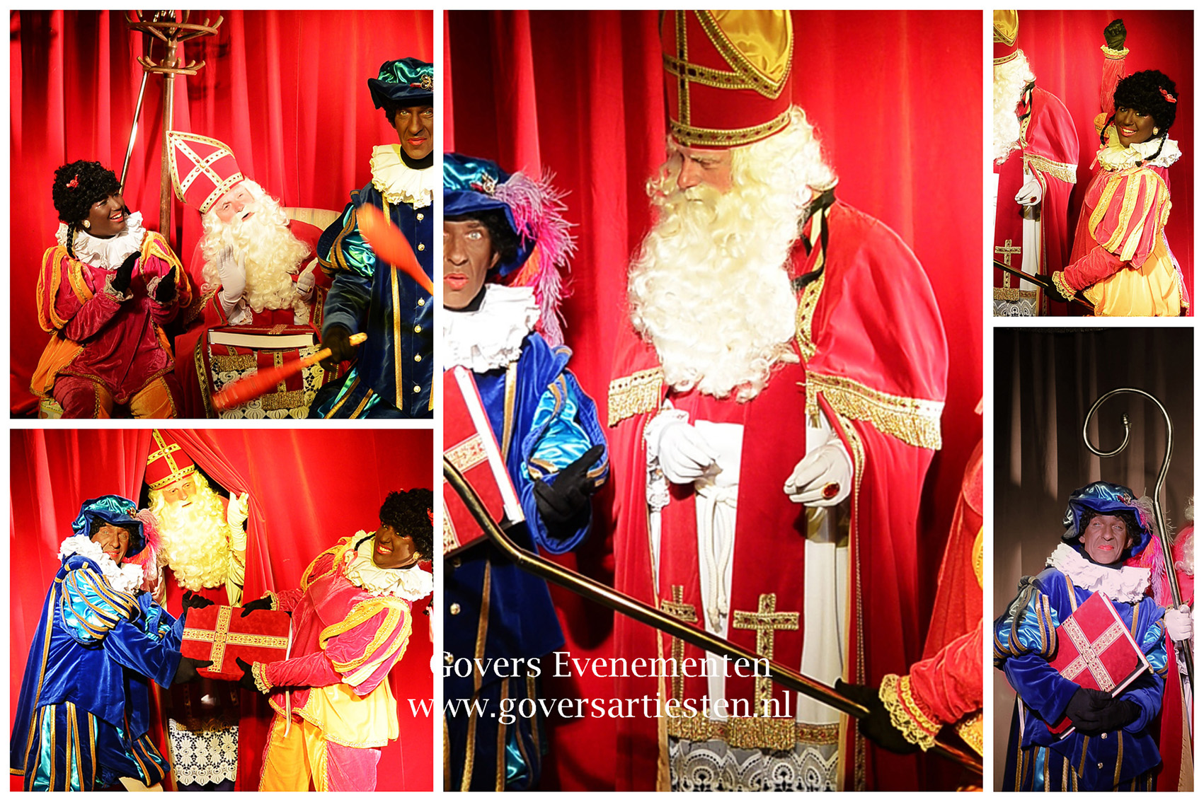De Sinterklaas op visite Show, sint, sint en piet, sinterklaas, jongleur, goochelen, kadootjes, govers evenementen