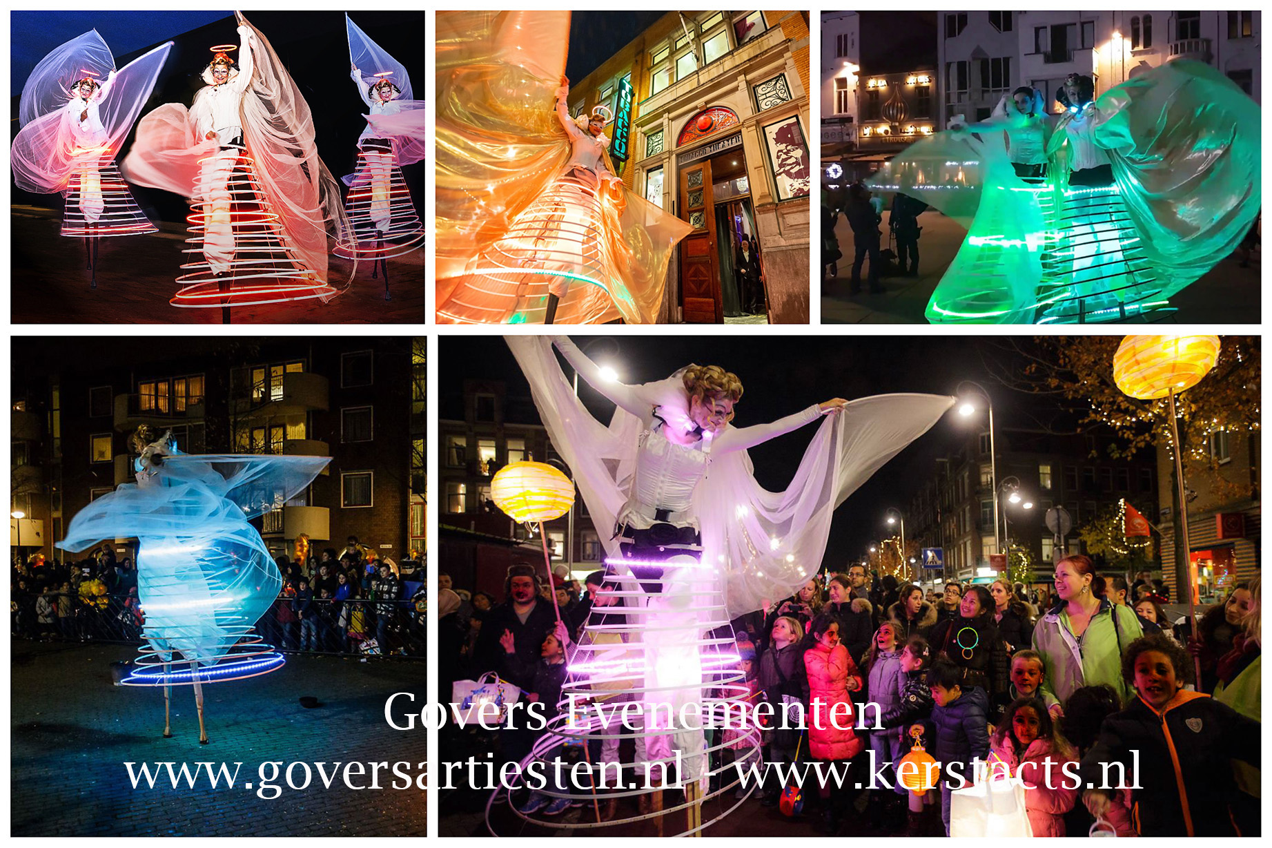 Verlichte Steltenlopers, steltenacts, te boeken bij Govers Evenementen, www.goversartiesten.nl Verlichte steltenlopers, licht entertainment, verlicht entertainment, verlichte artiesten, steltenacts, steltenloper, steltentheater, licht, stelten engelen, stelten act, artiesten boeken, artiestenbureau, lichtgevend entertainment, lichtgevende artiesten, straattheater acts, thema feest, beurs & promotie acts, Govers Evenementen, www.goversartiesten.nl