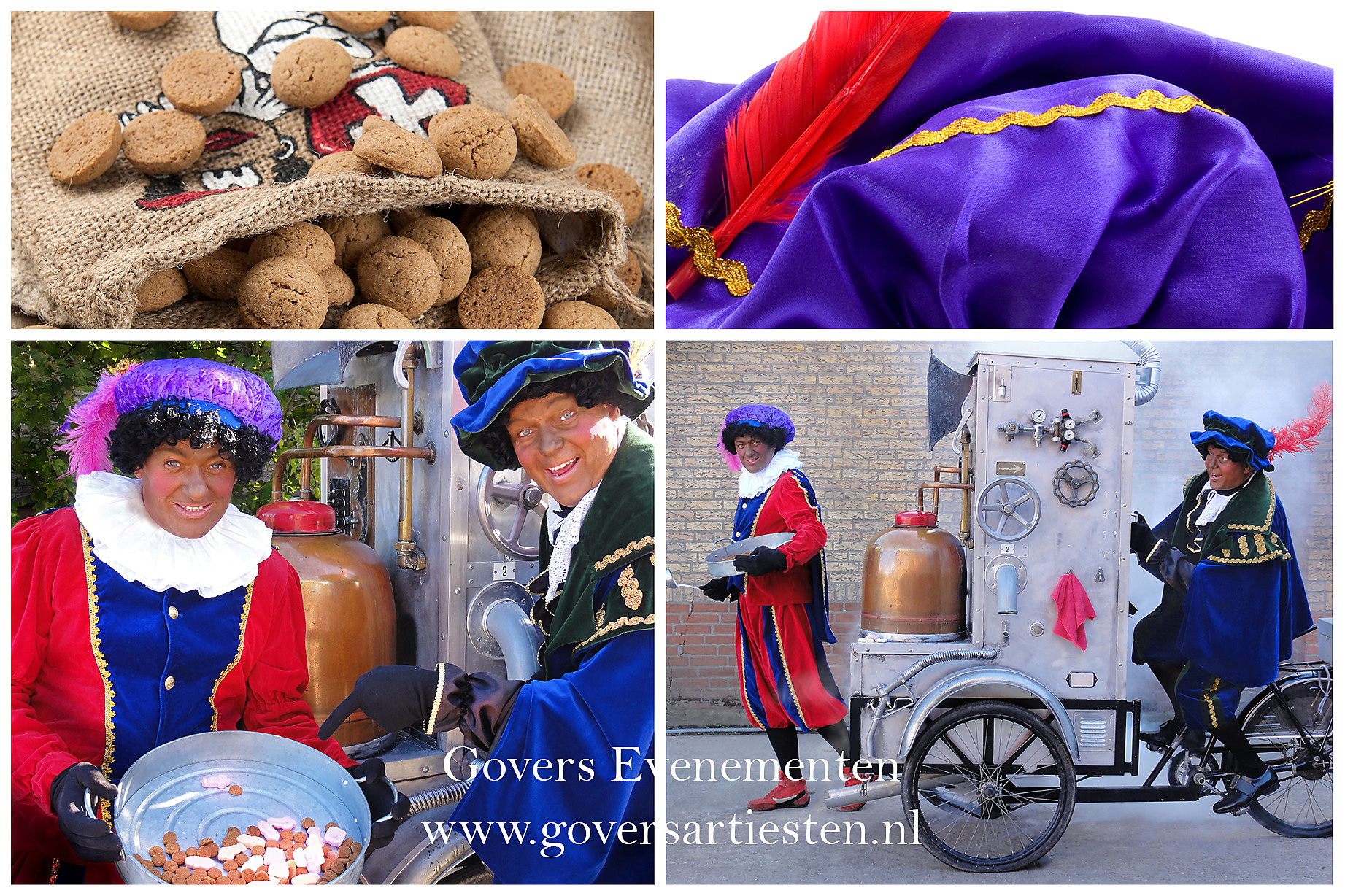 Pepernoten, entertainment, straattheater, sint en piet entertainment, kindershow, kinderentertainment, sinterklaas, zwarte piet, roetpiet, snoepjes uitdelen tijdens sinterklaasdagen, Mobiele act Sinterklaasthema Vrolijk en interactief Twee zwarte Pieten inclusief Pepernoten en strooigoed Goedgekeurd door Sint Nicolaas